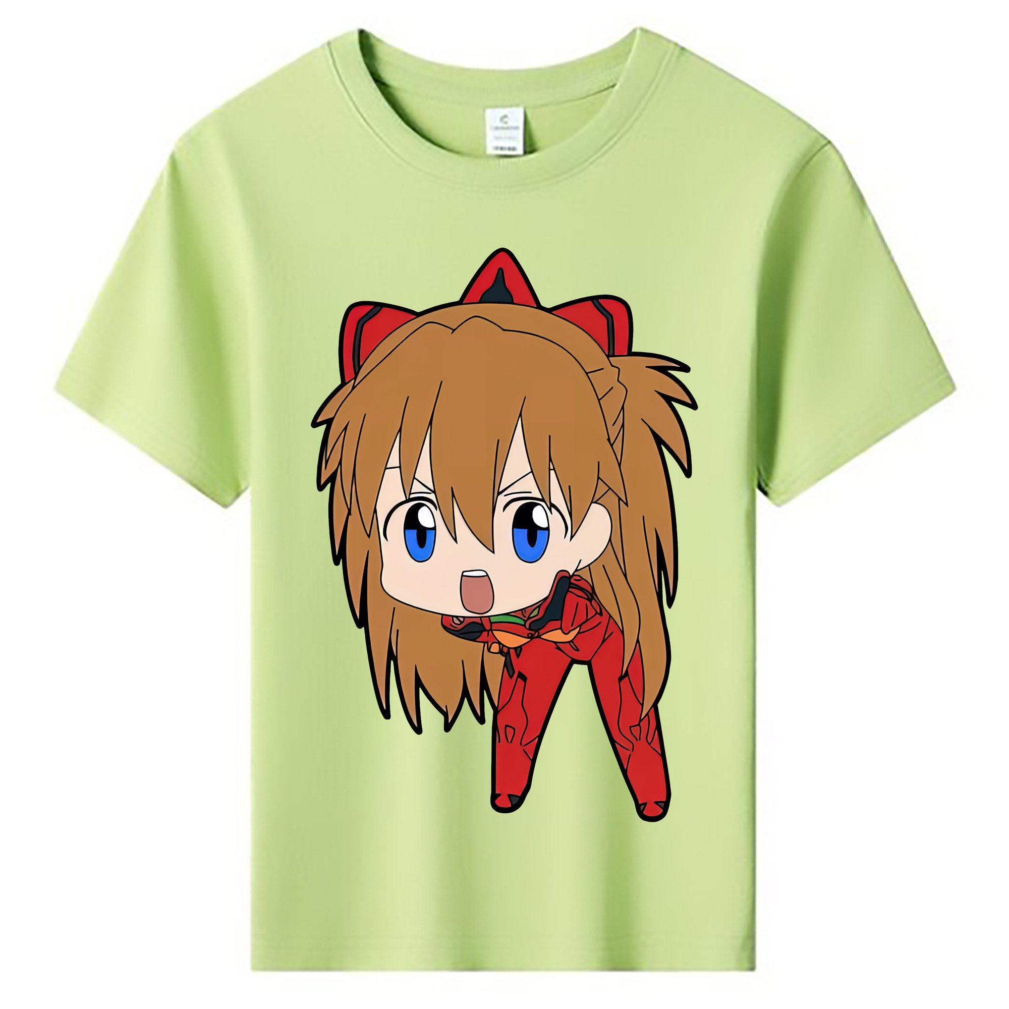 （画像用） EVA 新世紀エヴァンゲリオン 綿100％キッズTシャツ（フロントプリント）